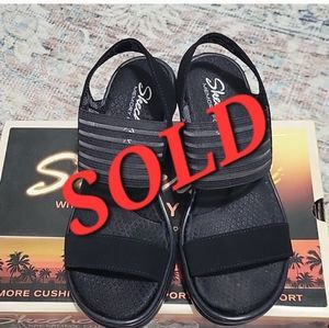 Skechers Cali Women Wedge Sandals size 6